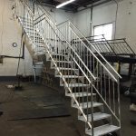 escaliers métalliques
