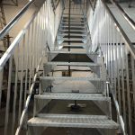 escaliers métalliques
