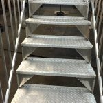 escaliers métalliques