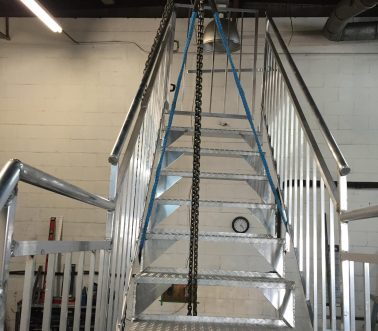 escaliers métalliques