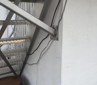 escaliers métalliques