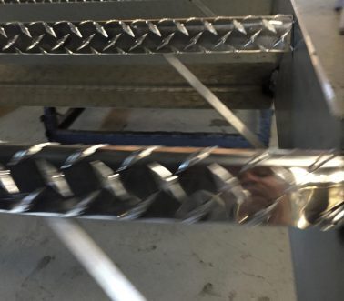 escaliers métalliques