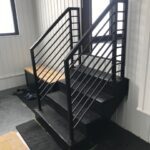 Garde corps en acier peinture